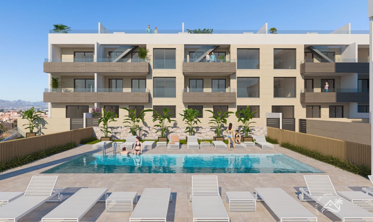 2 soveværelse Lejlighed til salg i Aguilas med swimmingpool garage - € 212.000 (Ref: 8941986)