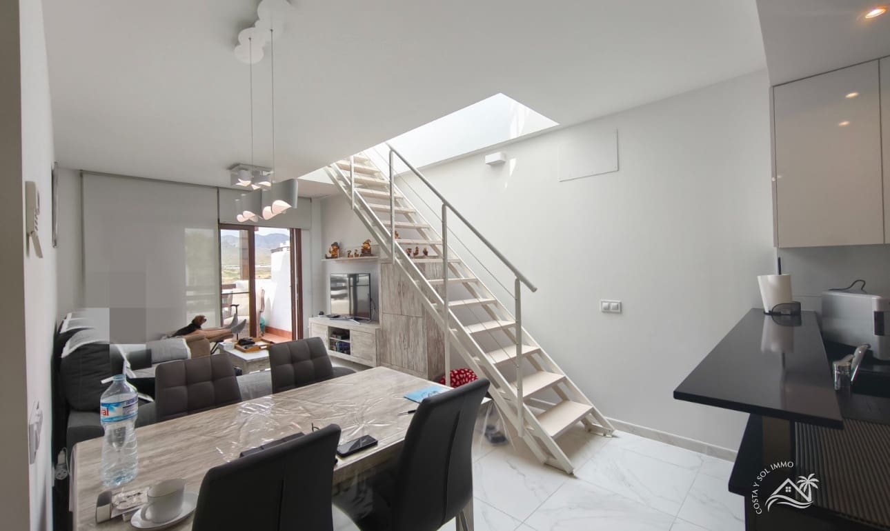 2 soveværelse Penthouse til salg i San Juan de los Terreros med swimmingpool garage - € 190.000 (Ref: 9004561)