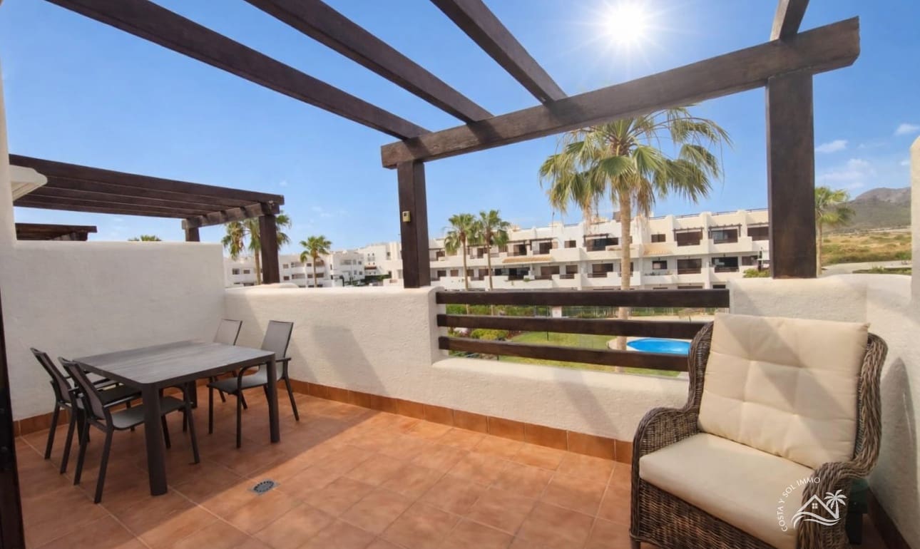 2 slaapkamer Penthouse te koop in San Juan de los Terreros met zwembad garage - € 190.000 (Ref: 9004561)