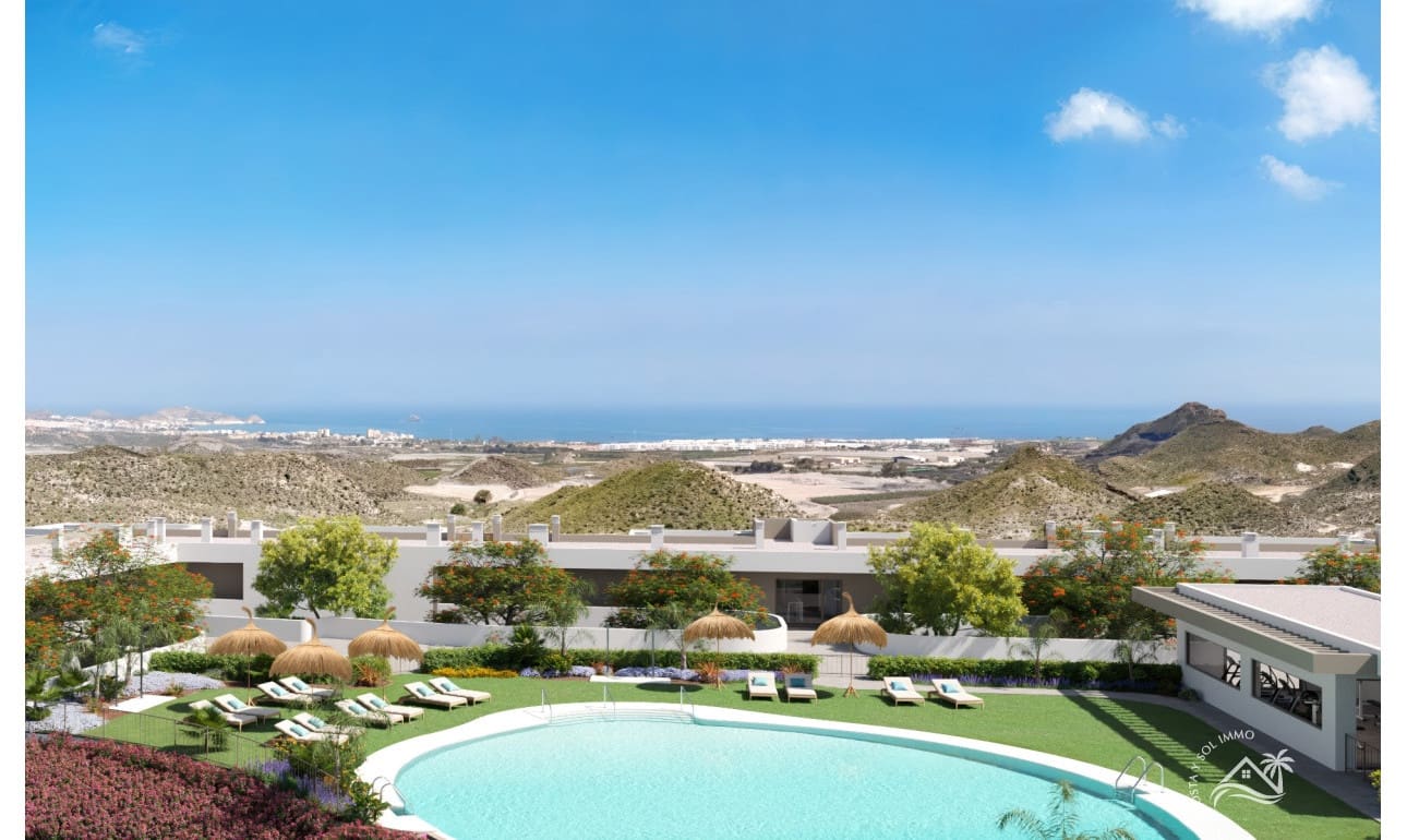 2 chambre Appartement à vendre à San Juan de los Terreros avec piscine garage - 233 000 € (Ref: 9084822)