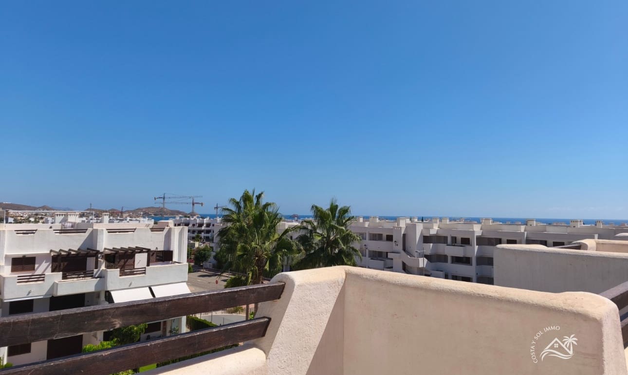 1 makuuhuone Kattohuoneisto myytävänä paikassa San Juan de los Terreros mukana uima-altaan 
autotalli - 159 900 € (Ref: 9256327)