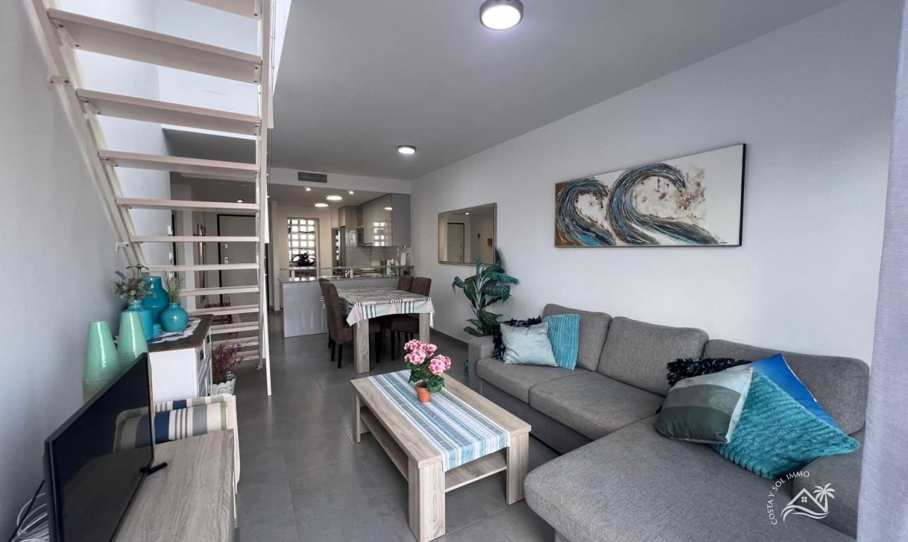 2 chambre Penthouse à vendre à San Juan de los Terreros avec piscine garage - 189 000 € (Ref: 9331426)