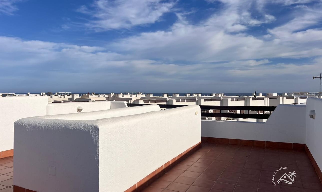 2 chambre Penthouse à vendre à San Juan de los Terreros avec piscine garage - 189 000 € (Ref: 9331426)