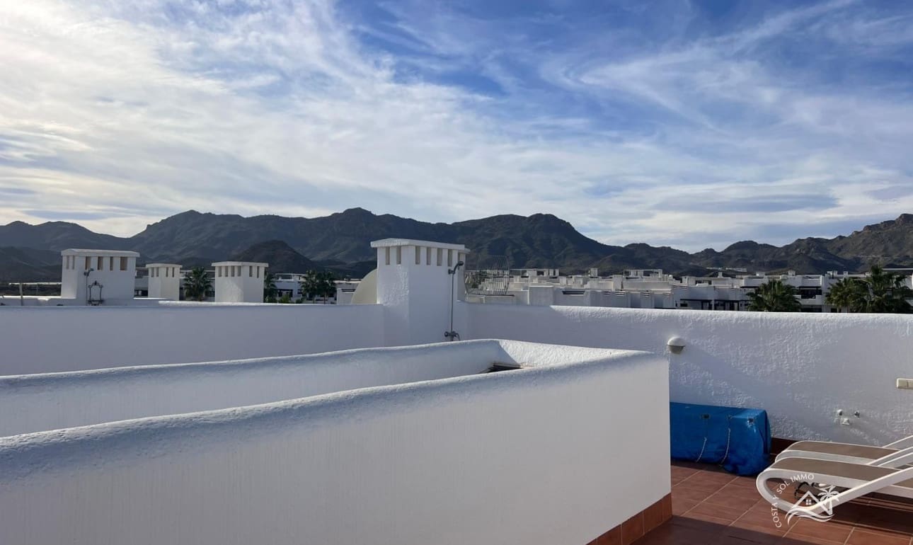 2 chambre Penthouse à vendre à San Juan de los Terreros avec piscine garage - 189 000 € (Ref: 9331426)