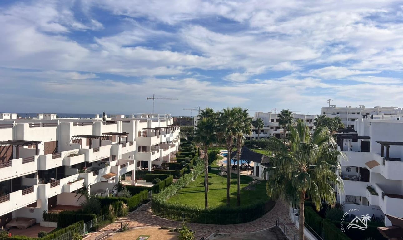 2 chambre Penthouse à vendre à San Juan de los Terreros avec piscine garage - 189 000 € (Ref: 9331426)