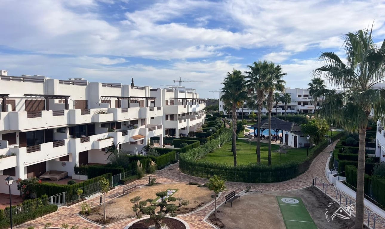 2 chambre Penthouse à vendre à San Juan de los Terreros avec piscine garage - 189 000 € (Ref: 9331426)