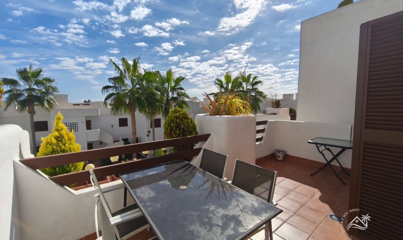 2 chambre Penthouse à vendre à San Juan de los Terreros avec piscine - 239 000 € (Ref: 9360732)