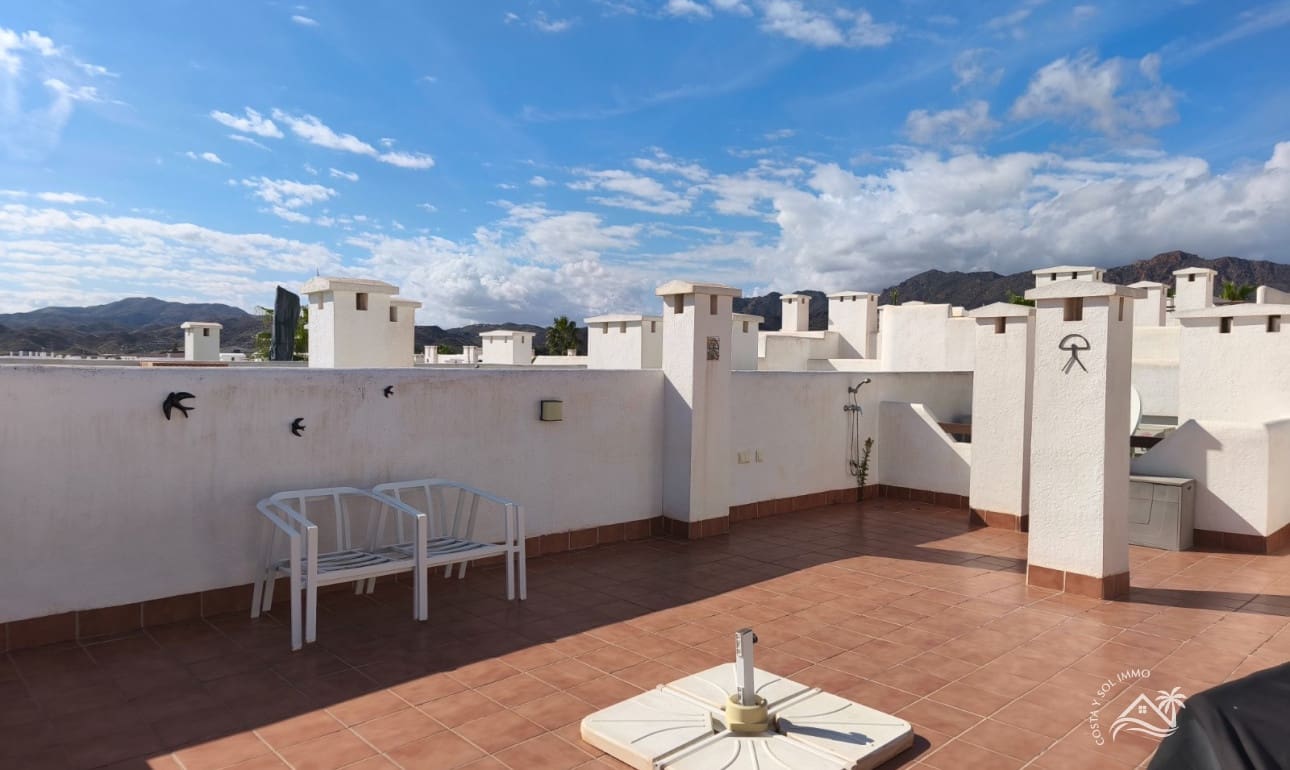 2 chambre Penthouse à vendre à San Juan de los Terreros avec piscine - 239 000 € (Ref: 9360732)