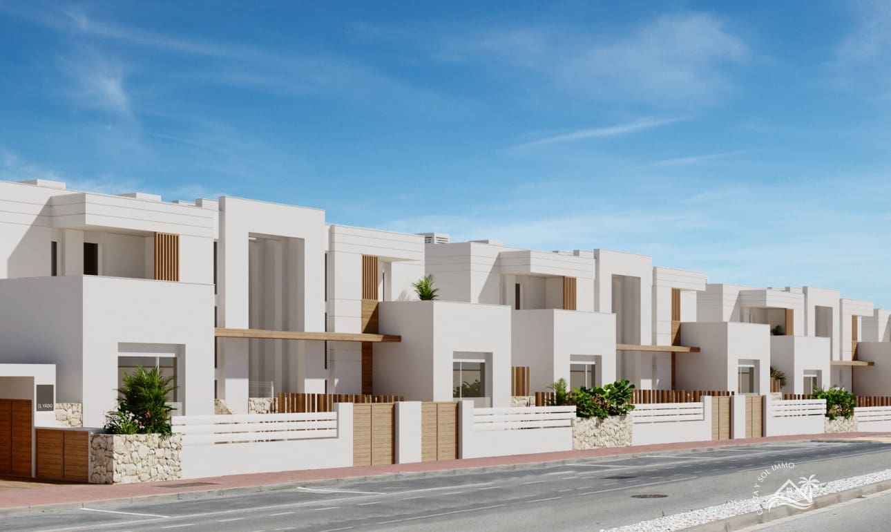 2 chambre Bungalow à vendre à San Juan de los Terreros avec piscine - 346 000 € (Ref: 9449636)