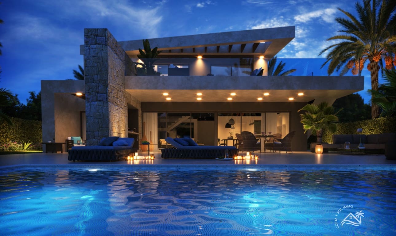 3 soveværelse Villa til salg i La Algarrobina med swimmingpool - € 935.000 (Ref: 9449637)