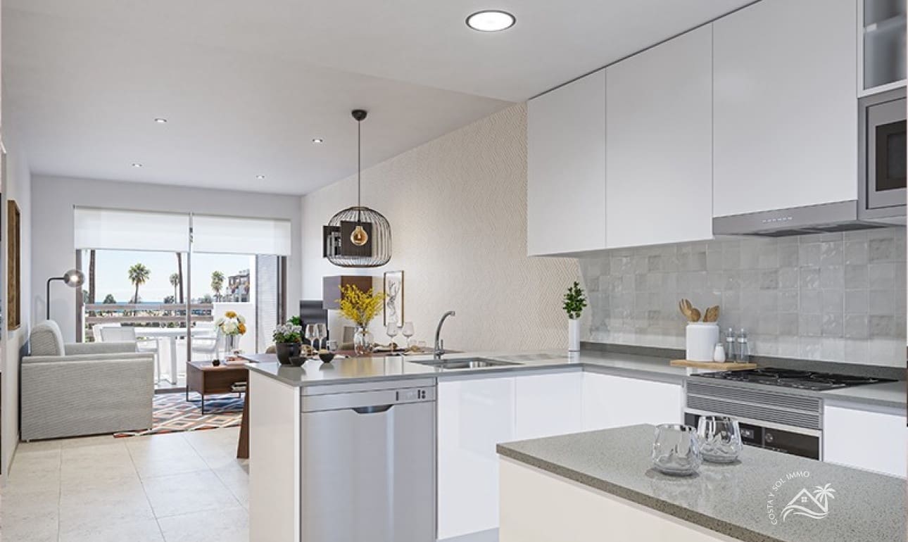 2 chambre Appartement à vendre à San Juan de los Terreros avec piscine garage - 185 000 € (Ref: 9610039)