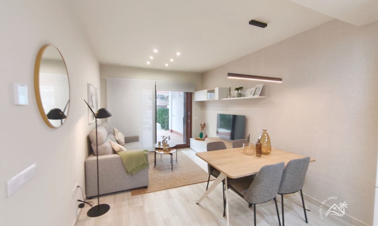 2 sypialnia Apartament na sprzedaż w San Juan de los Terreros z basenem garażem - 190 000 € (Ref: 9610039)