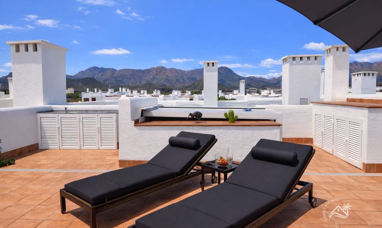 3 soverom Penthouse til salgs i San Juan de los Terreros med svømmebasseng - € 335 000 (Ref: 9675920)