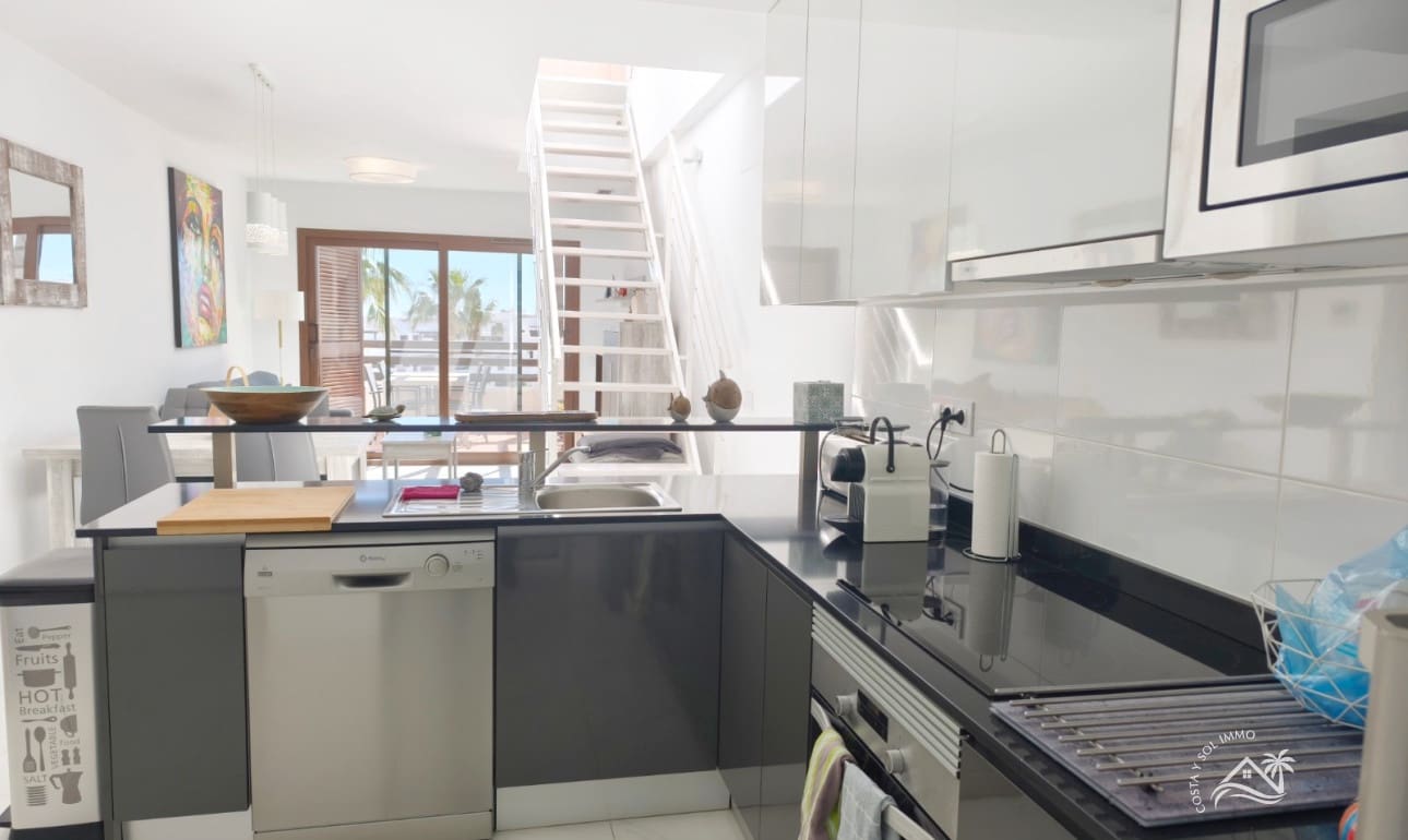 2 soverom Penthouse til salgs i San Juan de los Terreros med svømmebasseng garasje - € 199 000 (Ref: 9753435)