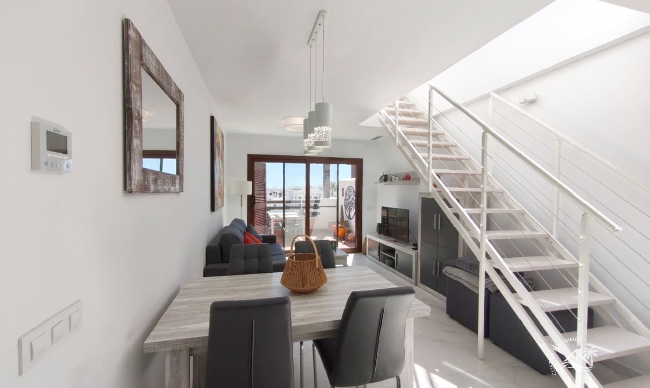 2 soverom Penthouse til salgs i San Juan de los Terreros med svømmebasseng garasje - € 199 000 (Ref: 9753435)