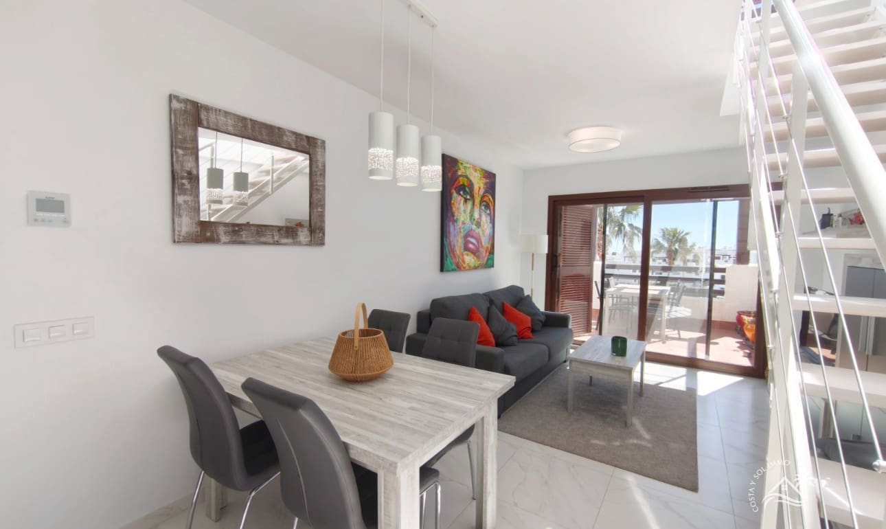 2 soverom Penthouse til salgs i San Juan de los Terreros med svømmebasseng garasje - € 199 000 (Ref: 9753435)