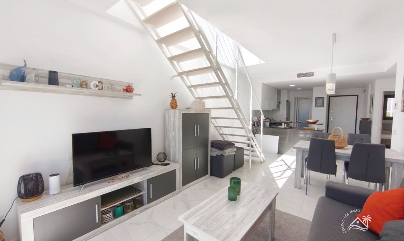 2 soverom Penthouse til salgs i San Juan de los Terreros med svømmebasseng garasje - € 199 000 (Ref: 9753435)