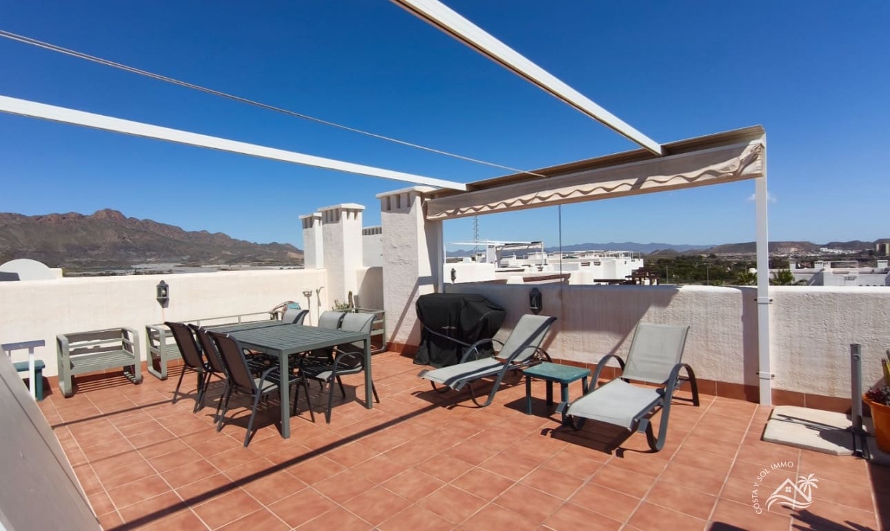 2 soverom Penthouse til salgs i San Juan de los Terreros med svømmebasseng garasje - € 199 000 (Ref: 9753435)