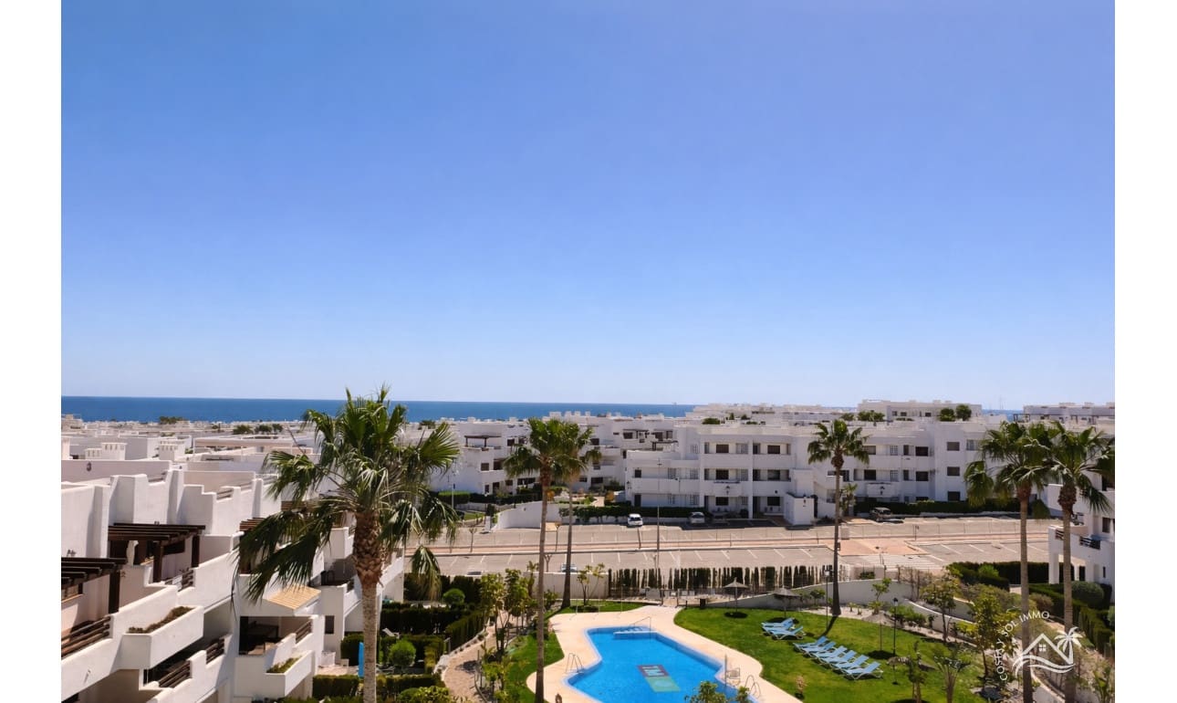 2 soverom Penthouse til salgs i San Juan de los Terreros med svømmebasseng garasje - € 199 000 (Ref: 9753435)