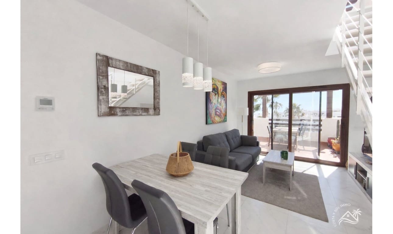 2 soverom Penthouse til salgs i San Juan de los Terreros med svømmebasseng garasje - € 199 000 (Ref: 9753435)