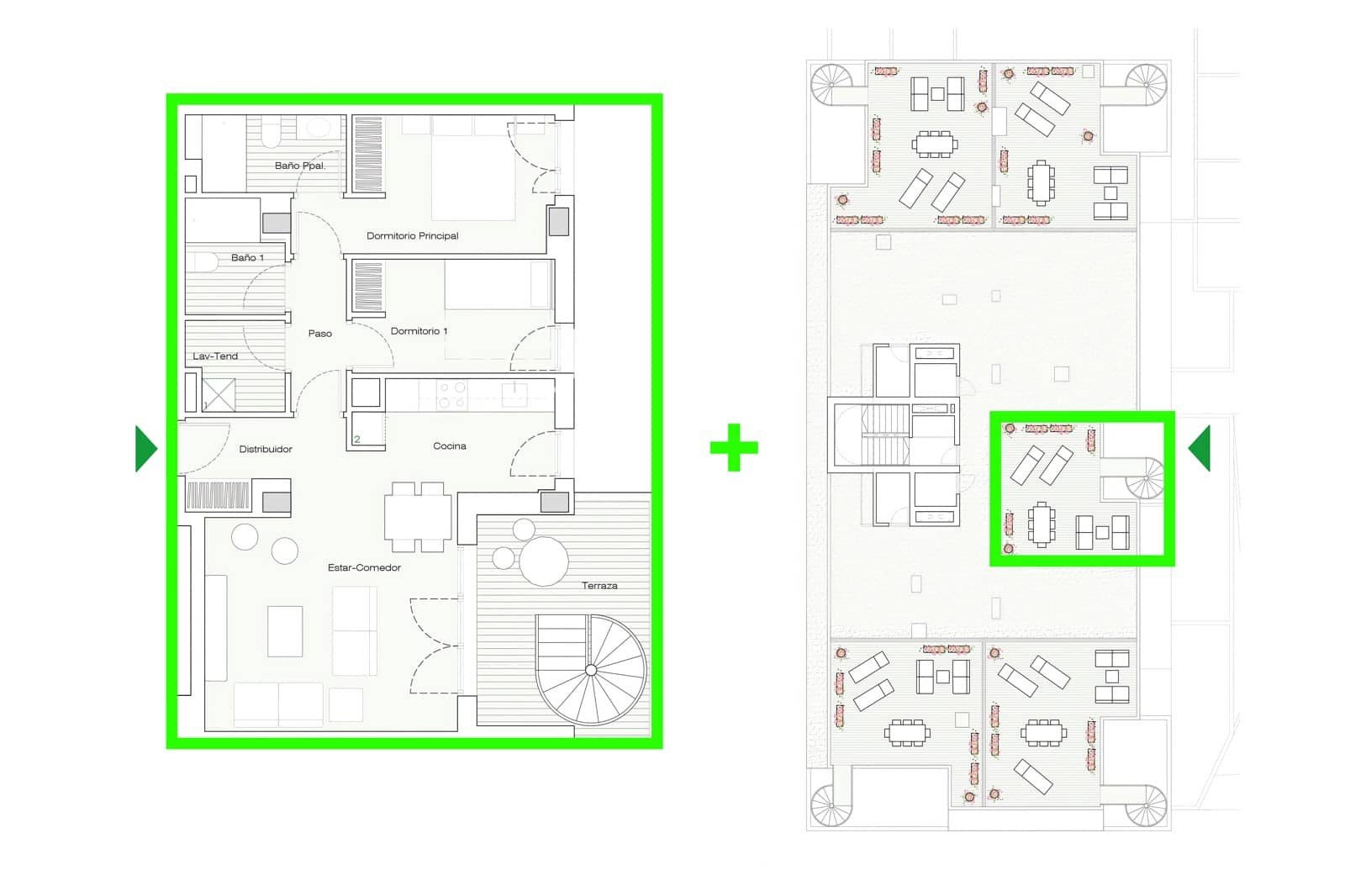 2 quarto Penthouse para arrendar em Palma de Mallorca com piscina garagem - 4 000 € (Ref: 9614294)