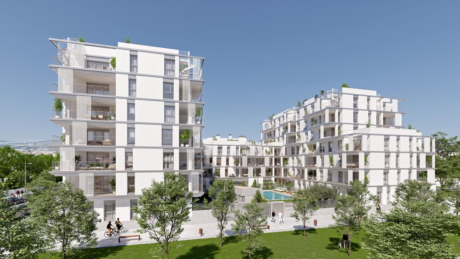 2 quarto Penthouse para arrendar em Palma de Mallorca com piscina garagem - 4 000 € (Ref: 9614294)