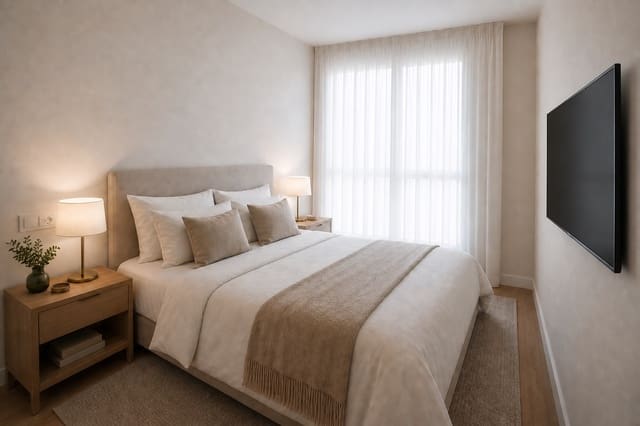 2 makuuhuone Kattohuoneisto vuokrattavana paikassa Nou Llevant, Palma de Mallorca mukana uima-altaan 
autotalli - 4 000 € (Ref: 9614294)