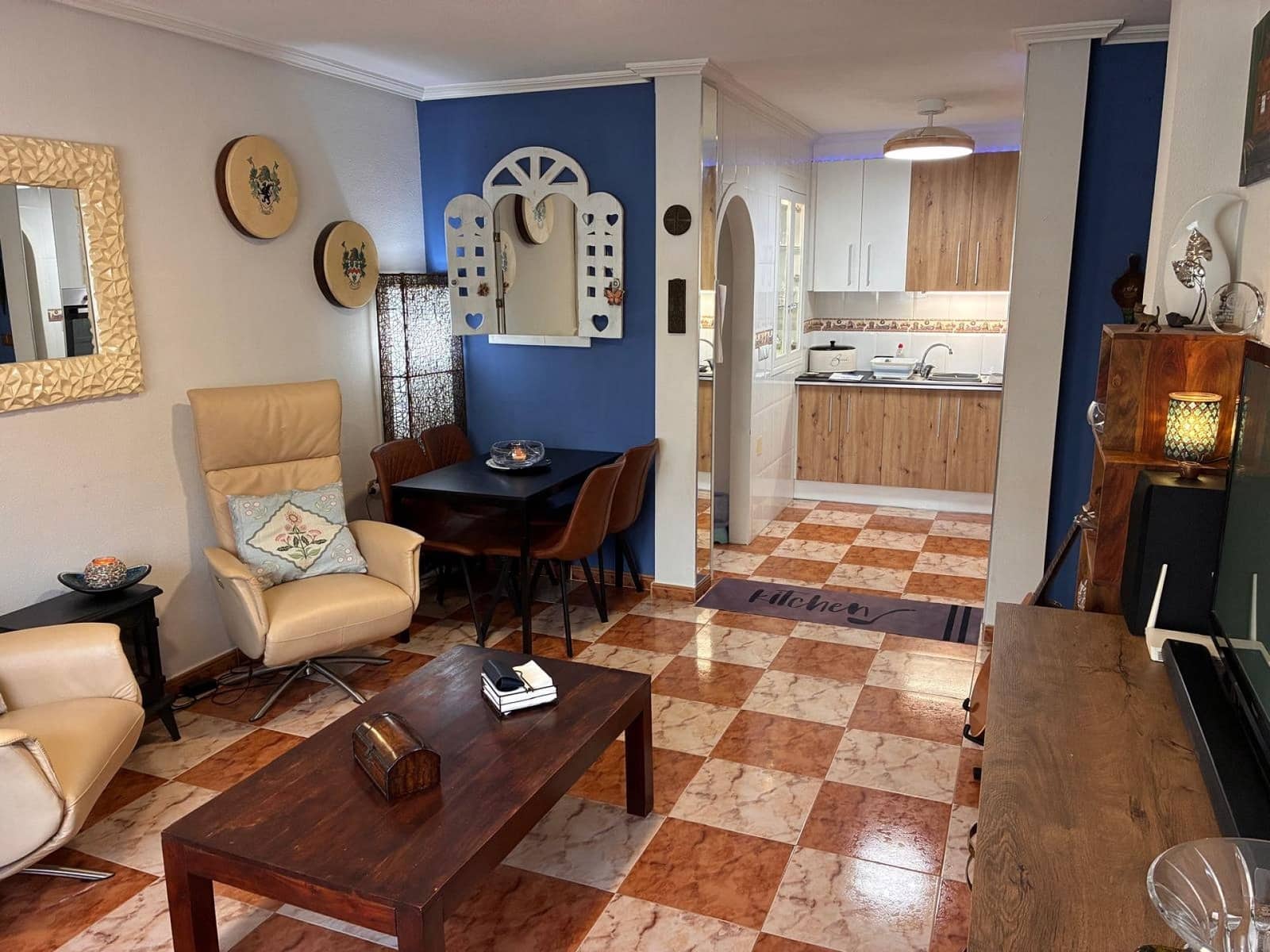 2 soverom Kjedet enebolig til salgs i Orihuela Costa med svømmebasseng - € 249 995 (Ref: 10004370)