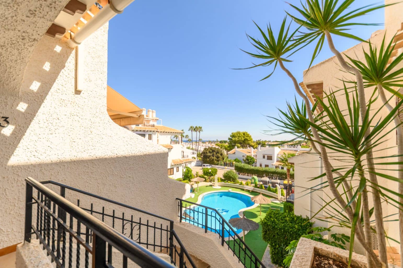 2 makuuhuone Huoneisto myytävänä paikassa Cabo Roig mukana uima-altaan - 195 000 € (Ref: 10118029)