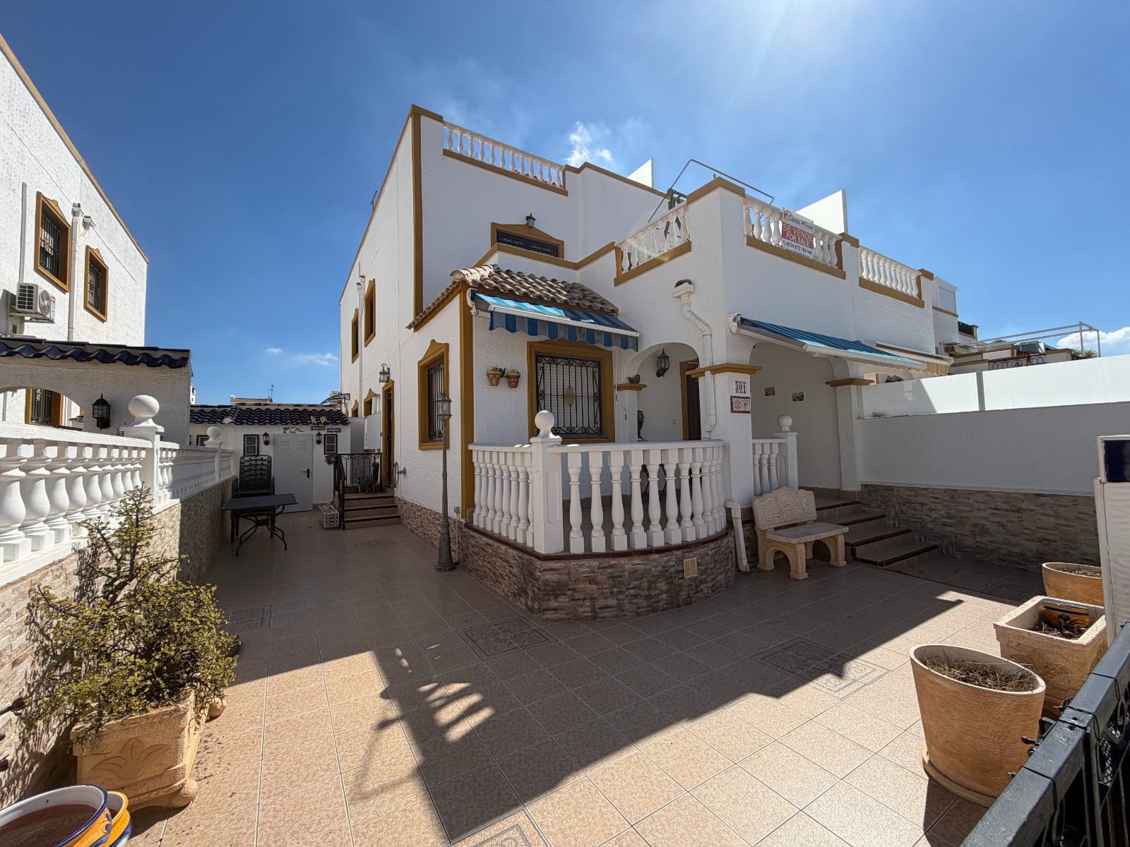 3 bedroom Townhouse for sale in Orihuela with pool - € 185,000 (Ref: 10130194)