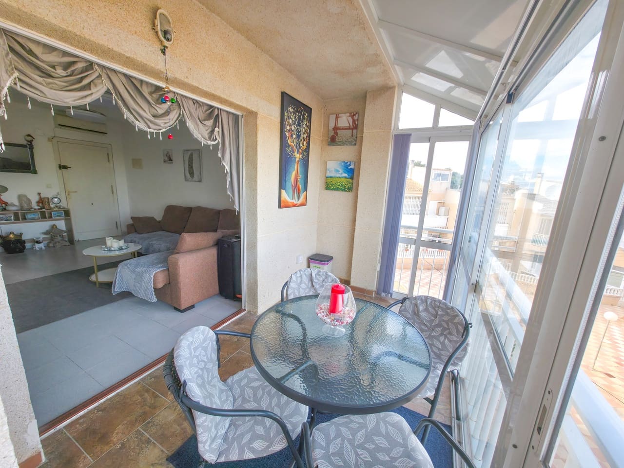 1 makuuhuone Huoneisto myytävänä paikassa Los Balcones mukana uima-altaan - 112 500 € (Ref: 9575118)