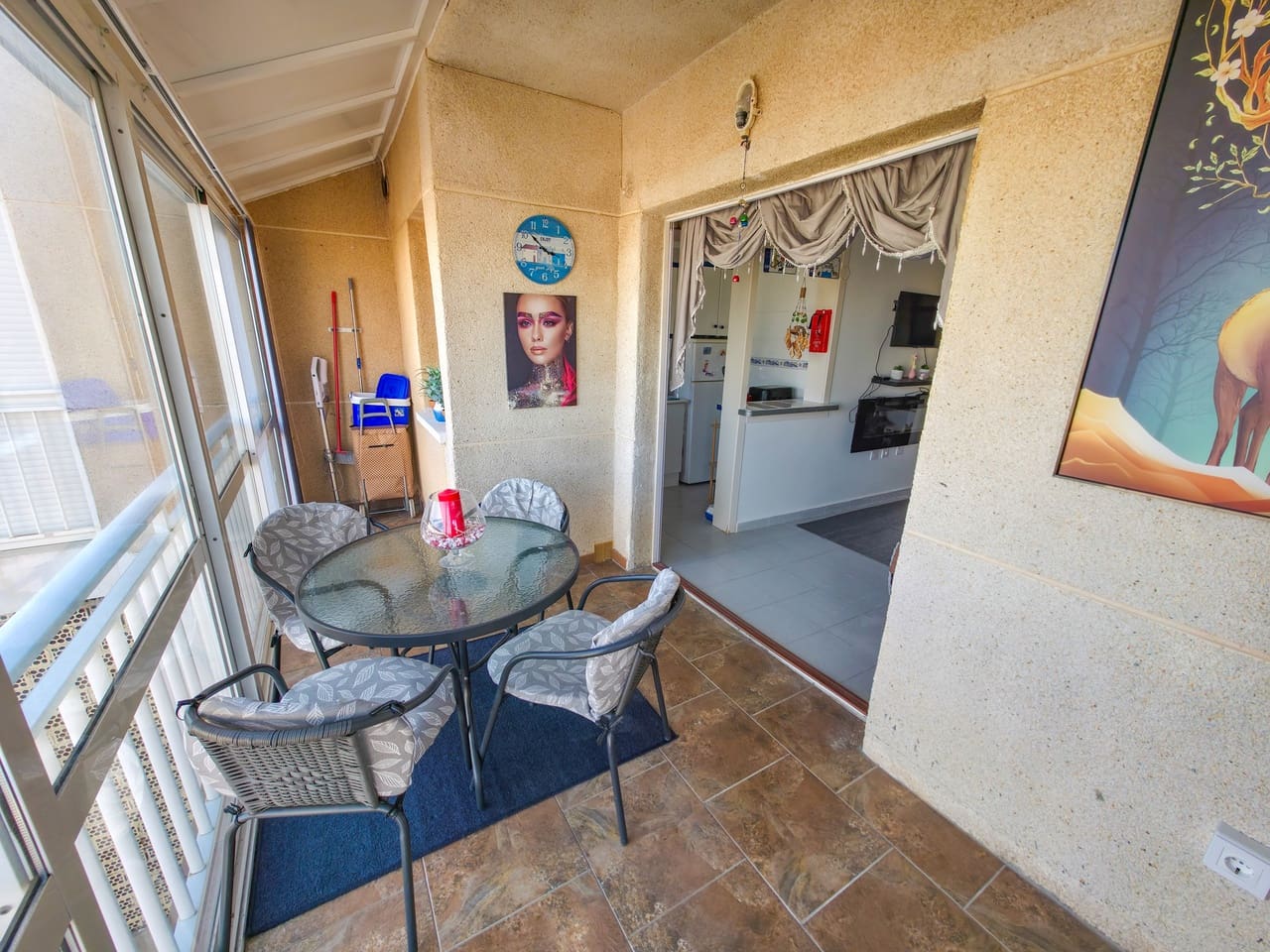 1 makuuhuone Huoneisto myytävänä paikassa Los Balcones mukana uima-altaan - 112 500 € (Ref: 9575118)