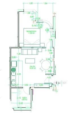 1 makuuhuone Huoneisto myytävänä paikassa Los Alcazares mukana uima-altaan - 112 000 € (Ref: 9999056)