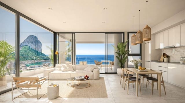 3 soveværelse Penthouse til salg i Playa Arenal - Bol, Calpe / Calp med swimmingpool garage - € 1.650.000 (Ref: 8792275)