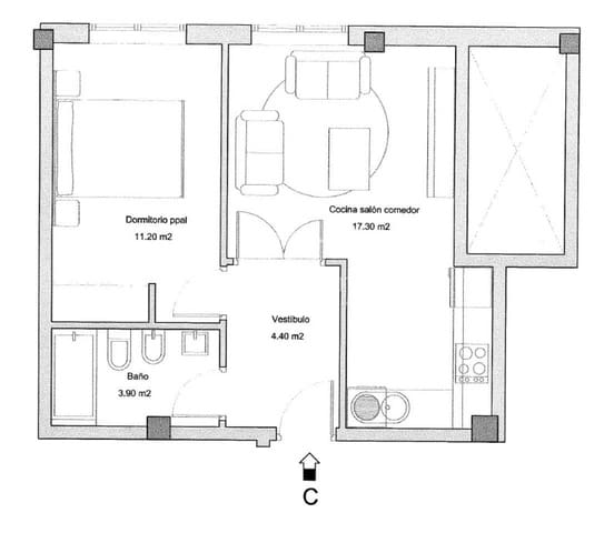 1 camera da letto Appartamento in vendita in Narón con garage - 175.990 € (Rif: 9665973)