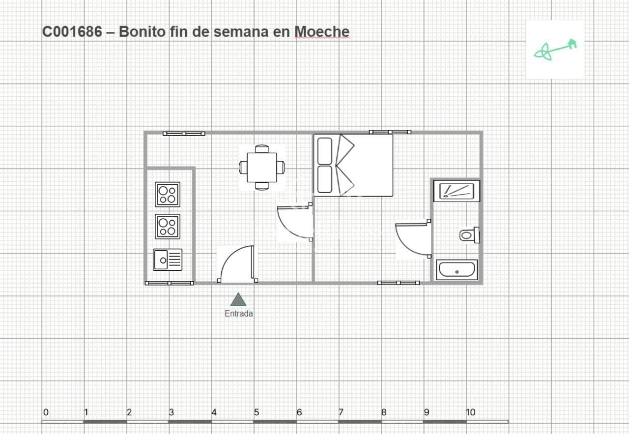 Casa de 1 habitación en Moeche en venta - 39.000 € (Ref: 9669852)