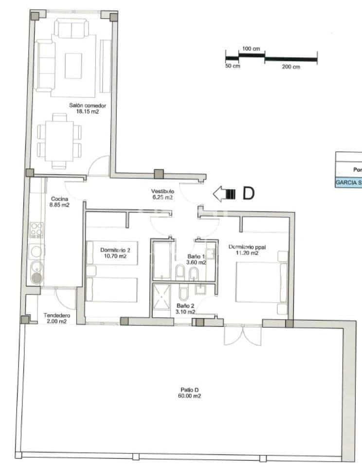 2 bedroom Flat for sale in Naron with garage - € 218,990 (Ref: 9679522)