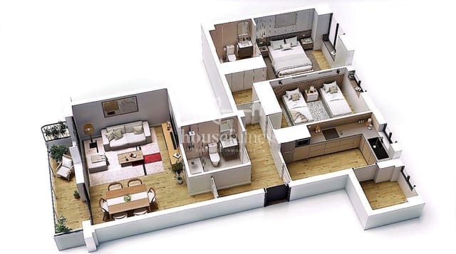 3 chambre Appartement à vendre à Narón avec garage - 233 990 € (Ref: 9690092)