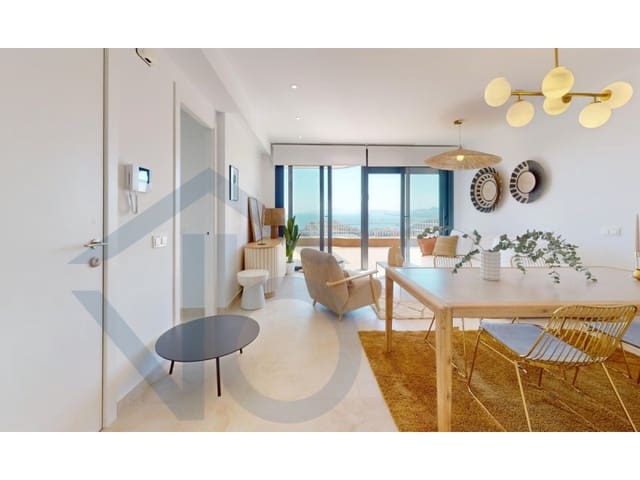 Apartamento de 2 habitaciones en Los Collados - Los Geraneos, Aguilas en venta con piscina garaje - 298.000 € (Ref: 6950112)