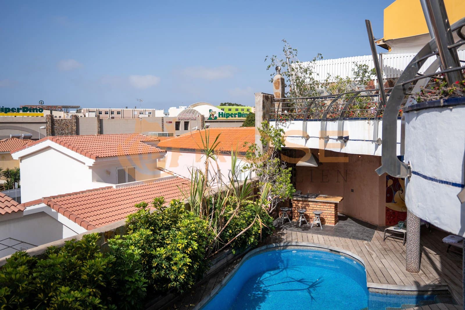 5 sypialnia Willa na sprzedaż w Playa del Ingles z basenem garażem - 1 350 000 € (Ref: 9000535)