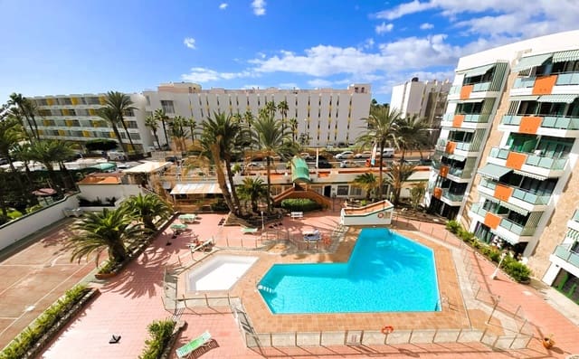 1 chambre Appartement à vendre à Playa del Inglés, San Bartolomé de Tirajana avec piscine - 230 000 € (Ref: 9400509)