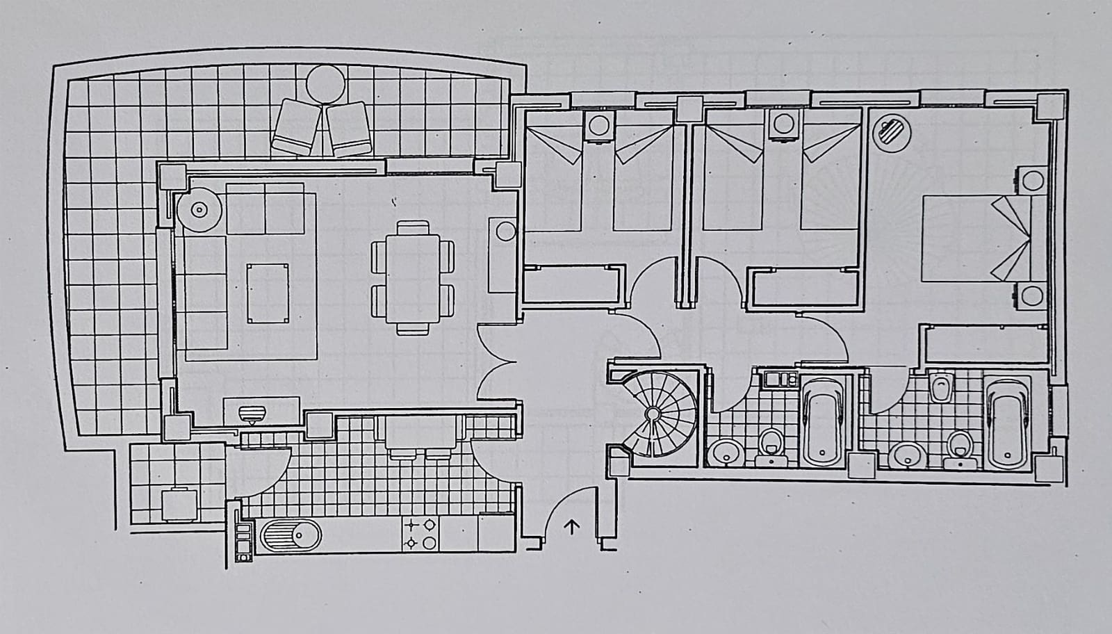 3 soveværelse Penthouse til salg i Puerto Real med swimmingpool garage - € 395.000 (Ref: 9034024)