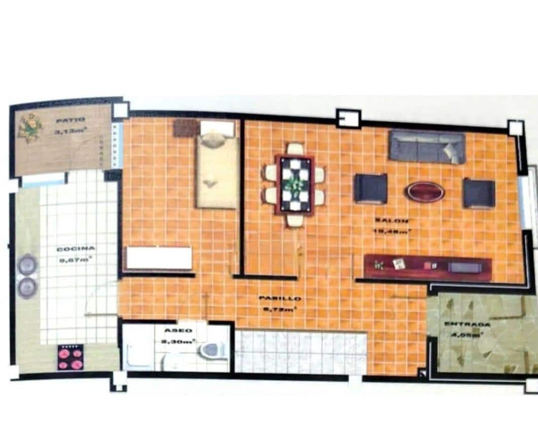 4 chambre Appartement à vendre à San Fernando avec garage - 360 000 € (Ref: 9041411)