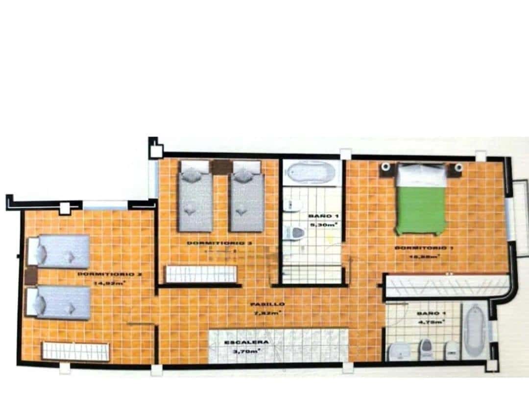 4 chambre Appartement à vendre à San Fernando avec garage - 360 000 € (Ref: 9041411)