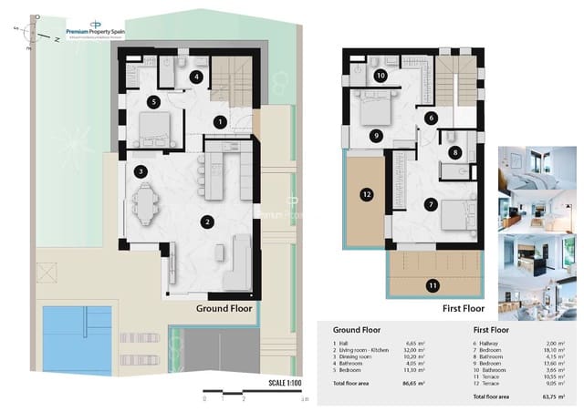 4 chambre Villa/Maison à vendre à Golf Bahía, Finestrat avec piscine garage - 799 000 € (Ref: 7060260)