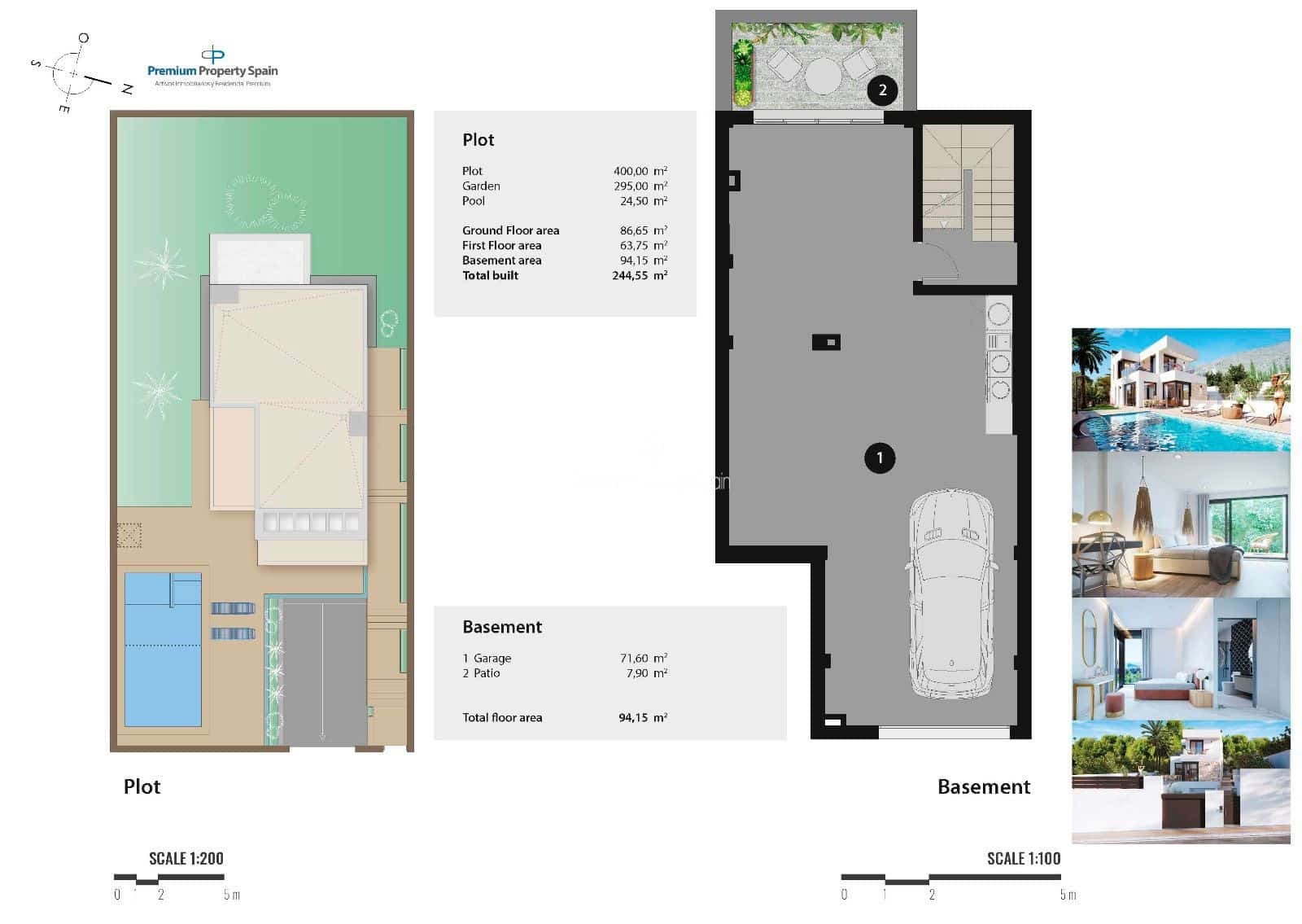 4 quarto Moradia para venda em Finestrat com piscina garagem - 799 000 € (Ref: 7060260)
