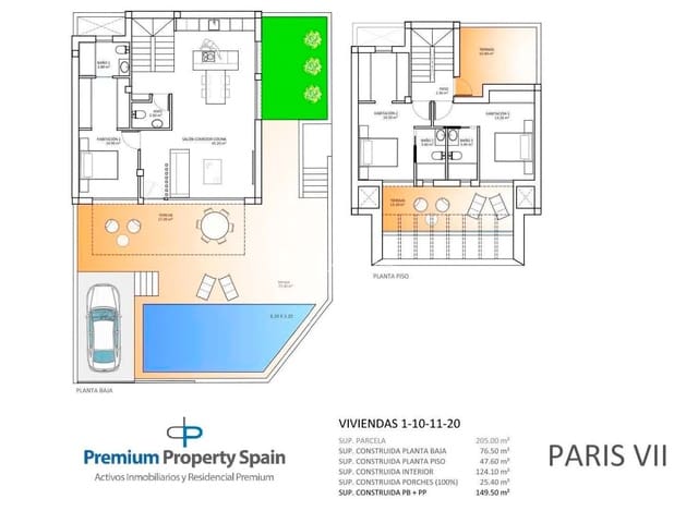 Chalet de 3 habitaciones en Dolores en venta con piscina garaje - 435.000 € (Ref: 7060277)