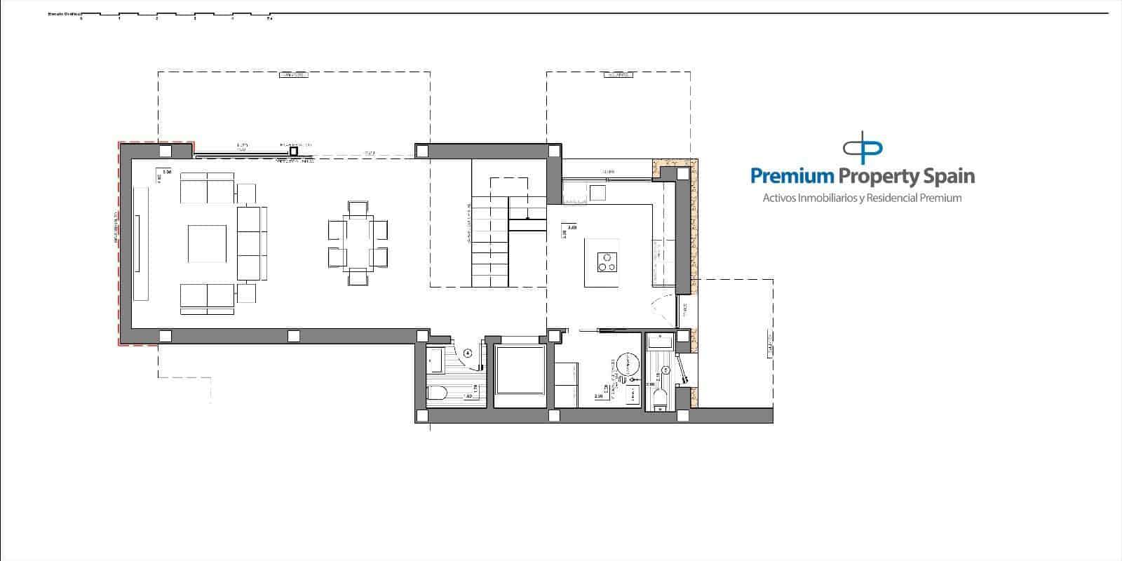 3 sypialnia Willa na sprzedaż w Altea z basenem garażem - 1 728 000 € (Ref: 7060280)