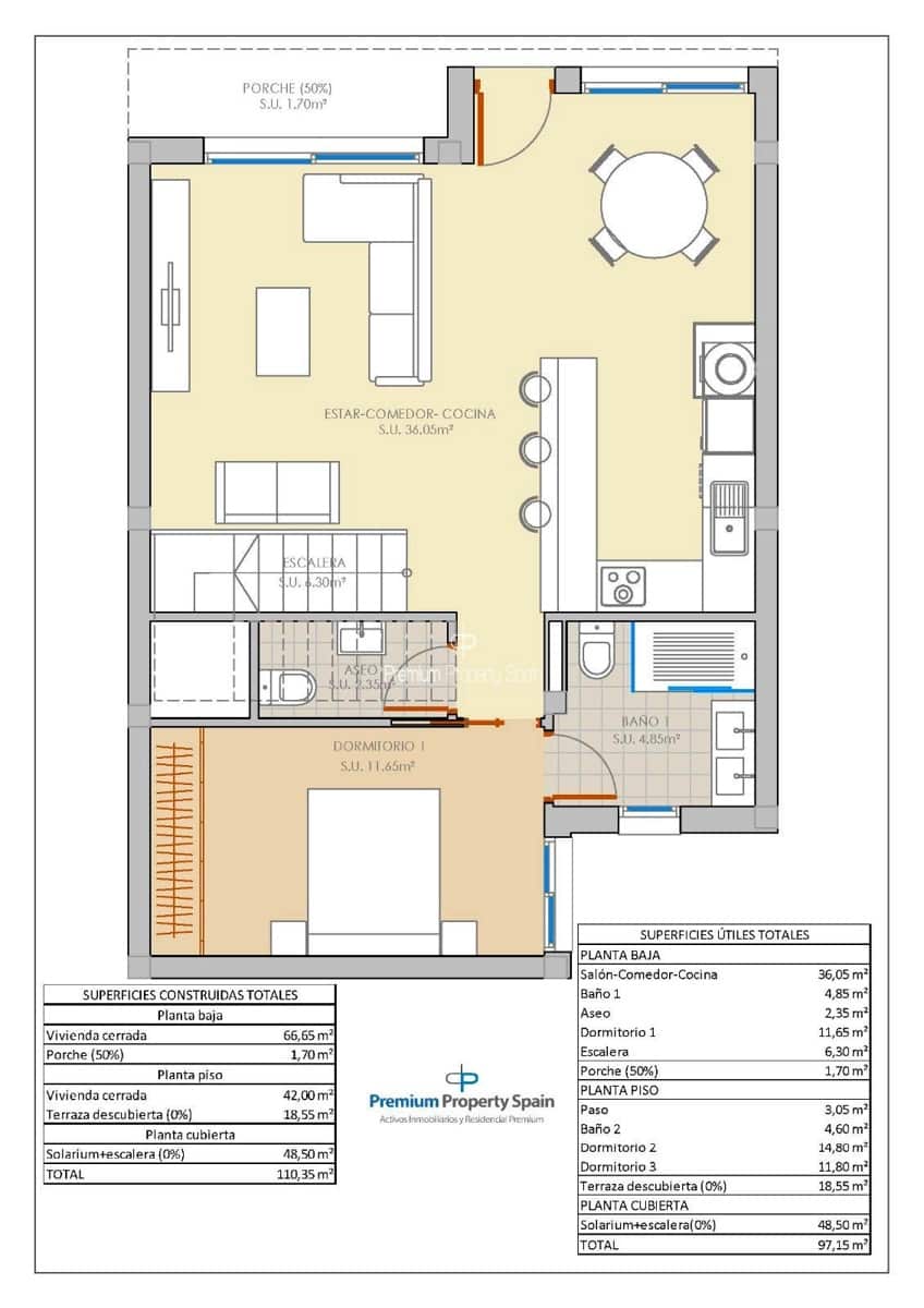 3 quarto Casa em Banda para venda em Rojales com piscina garagem - 328 900 € (Ref: 7222615)