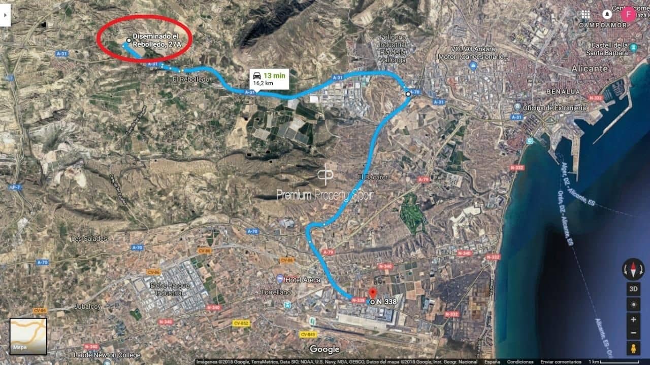 Terreno para Construção para venda em Alicante cidade - 198 000 € (Ref: 7259257)